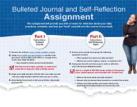 cutoff image of Intro Psych Bulleted Journal Assignment